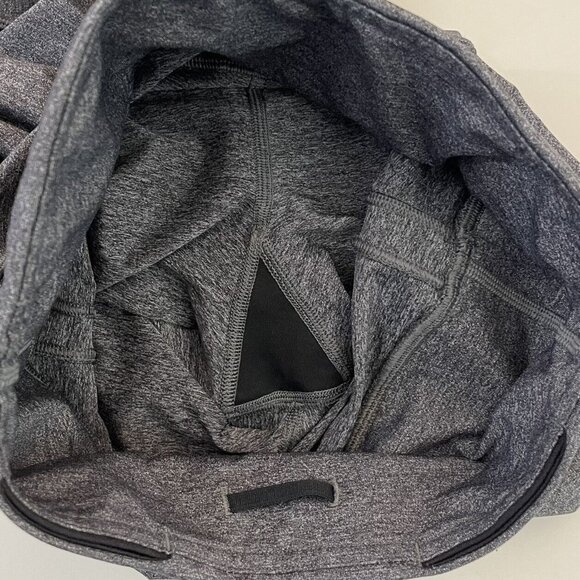 Lululemon Hit It Crop Leggings Women’s Size 4 Heathered Black Gray - Picture 10 of 12